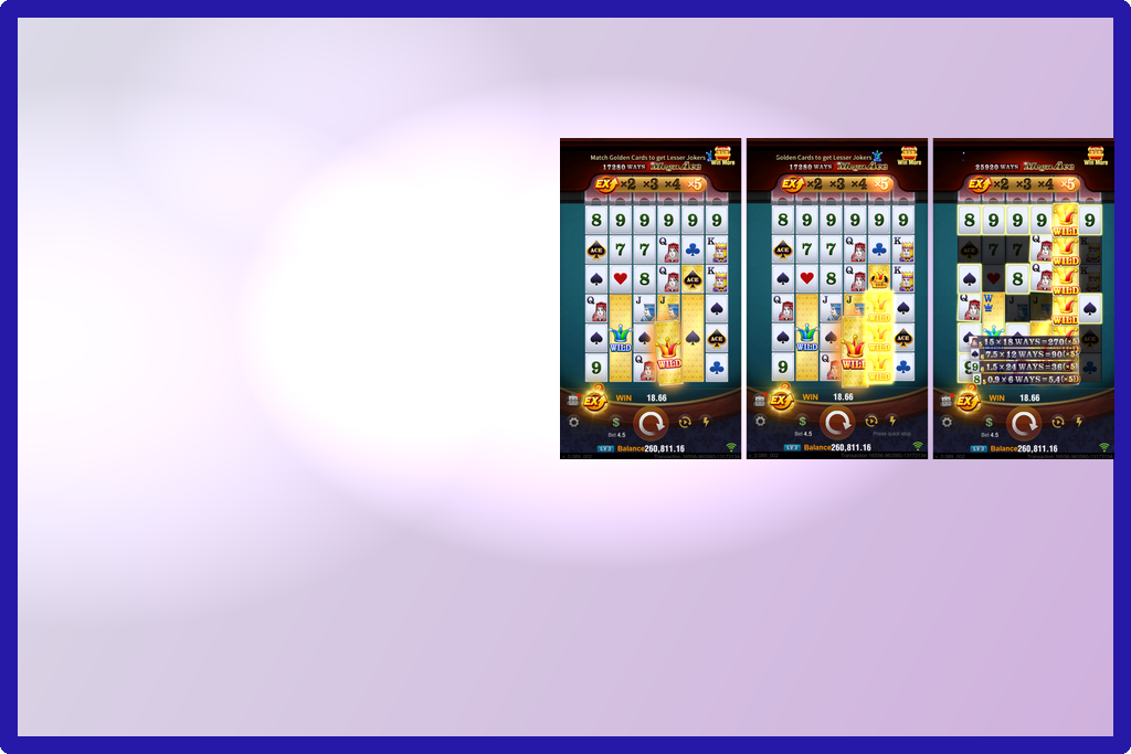 Mega Ace · Tampilan Aplikasi H13