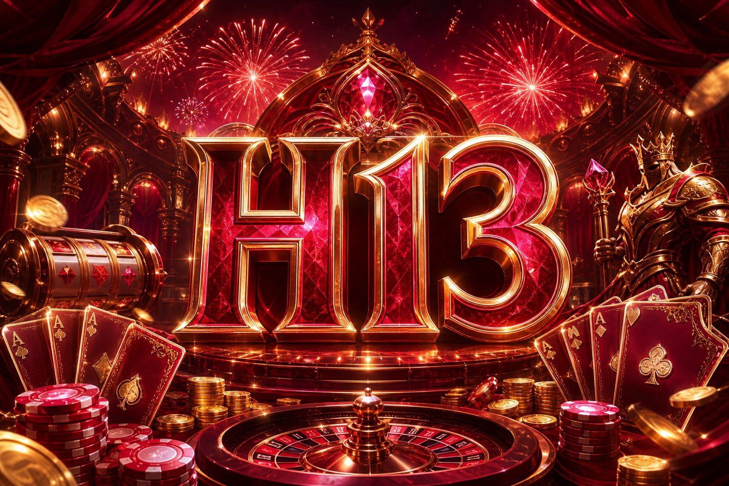 Tampilan halaman Super Ace di H13 dengan tombol daftar dan hadiah pemain baru